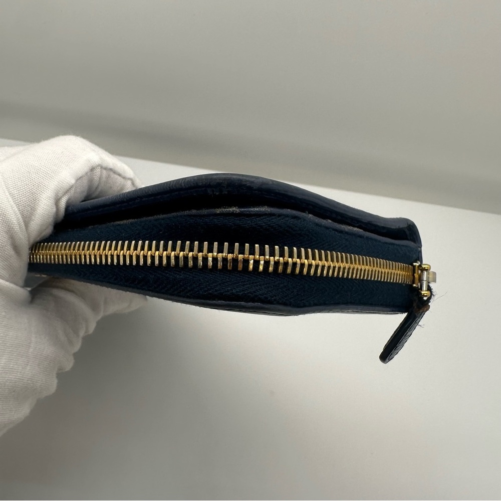 Prada Vitello Move Saffiano Leather Gold Hardware Long Continental Wallet - Picture 12 of 14